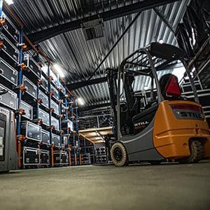 dry hire, warehouse