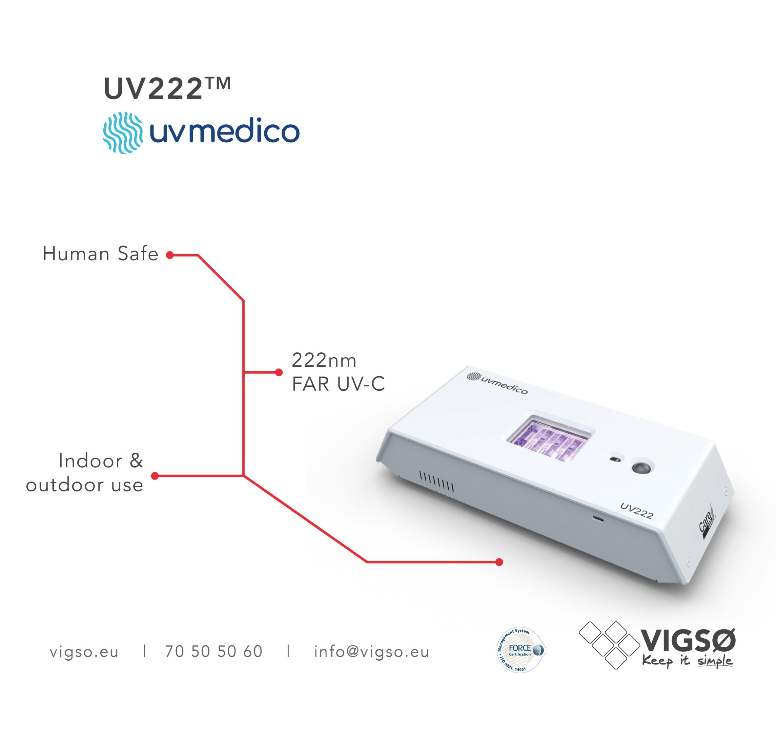UV222 uv medico